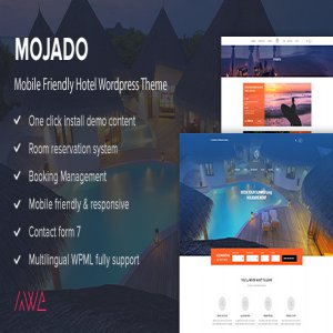 قالب وردپرس هتل Mojado نسخه 3.0.0