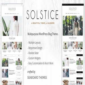 قالب وبلاگی و مجله وردپرس Solstice نسخه 1.0