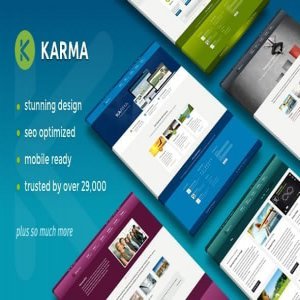 قالب چندمنظوره وردپرس Karma نسخه 4.9.10 راست چین