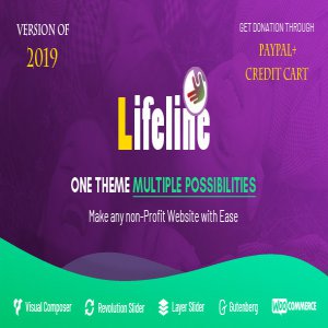 قالب وردپرس موسسه خیریه Lifeline نسخه 5.7.1 راست چین
