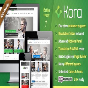 قالب وردپرس Kora نسخه 1.3.1