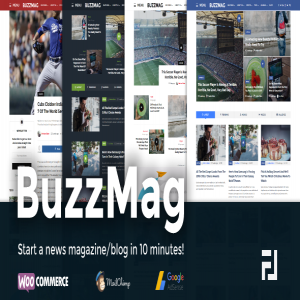 قالب وردپرس خبری BuzzMag نسخه 1.0