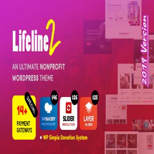 قالب وردپرس Lifeline 2 نسخه 3.4.7