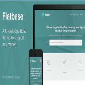 قالب وردپرس ویکی Flatbase نسخه 1.0.2