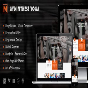 قالب وردپرس Gym Fitness Yoga نسخه 1.8