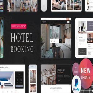 قالب وردپرس رزرواسیون هتل Hotel Booking نسخه 1.0