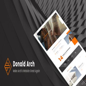 قالب وردپرس معماری DONALD ARCH نسخه 1.0.5