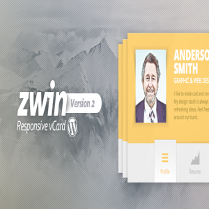 قالب شخصی وردپرس Zwin نسخه 2.0.4