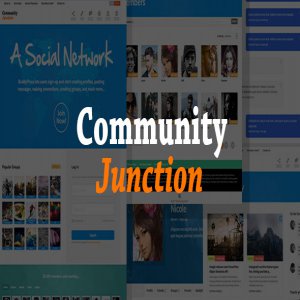 قالب وردپرس و بادی پرس CommunityJunction نسخه 1.2.5