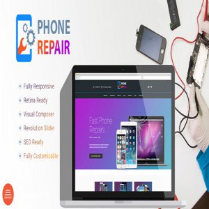 قالب وردپرس PhoneRepair نسخه 1.0