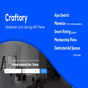 قالب وردپرس Craftory نسخه 1.3.0