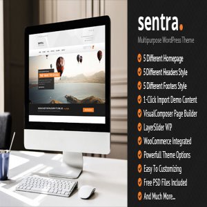 قالب چندمنظوره وردپرس Sentra نسخه 1.6.0