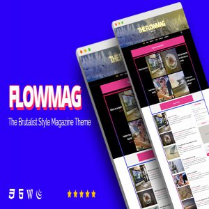 قالب وردپرس مجله FlowMag نسخه 1.0