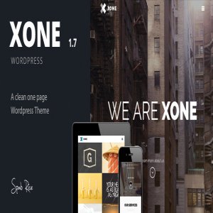 قالب تک صفحه ای وردپرس Xone نسخه 1.6