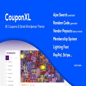 قالب وردپرس تخفیف گروهی CouponXL نسخه 4.2.0 راست چین