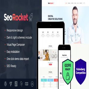قالب وردپرس سئو و بازاریابی Seo Rocket نسخه 1.0.1