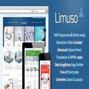 قالب وردپرس Limuso نسخه 1.2.6