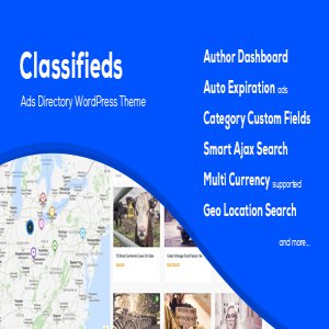 قالب وردپرس CLASSIFIEDS نسخه 2.9.2