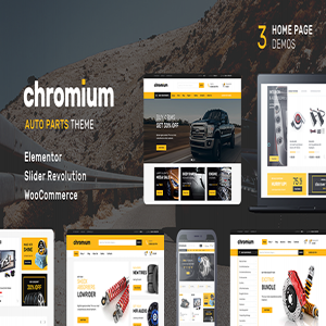 قالب وردپرس قطعات خودرو Chromium نسخه 1.1.4