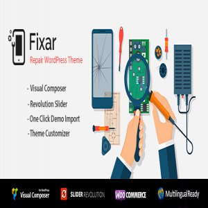 قالب وردپرس تعمیرات کامپوتر و موبایل Fixar نسخه 1.2.3