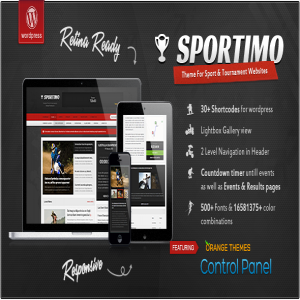 قالب وردپرس مجله ورزشی Sportimo نسخه 1.3.0