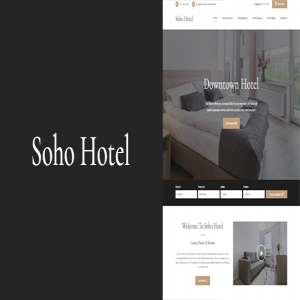 قالب وردپرس هتل Soho Hotel نسخه 3.0.2