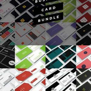 دانلود ۳۵ عدد تصویر به صورت لایه باز با موضوع کارت ویزیت خلاقانه - CM 35 Creative Business Card Bundle