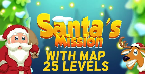 دانلود بازی HTML5 متن باز Santa’s Mission