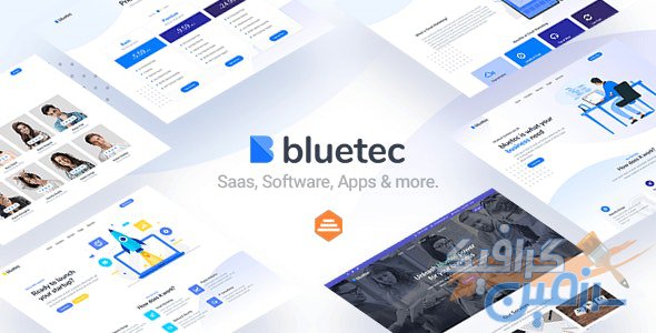 دانلود قالب سایت Bluetec – قالب چند منظوره شرکتی و استارت آپ HTML5