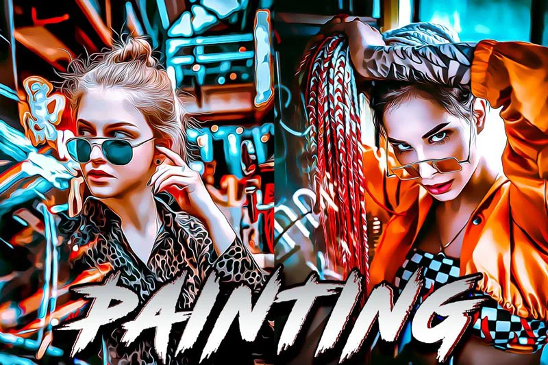 دانلود اکشن فتوشاپ Painting – نسخه اورجینال محصول