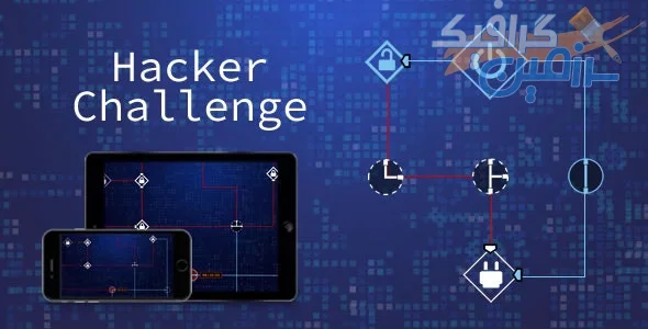 دانلود سورس HTML5 بازی Hacker Challenge