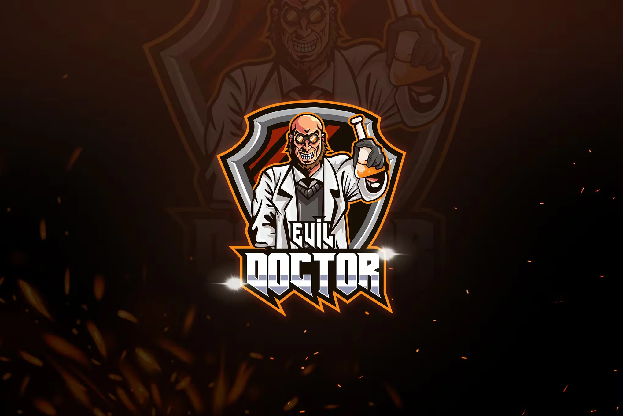 دانلود لوگو گیمینگ Doctor Esport Logo