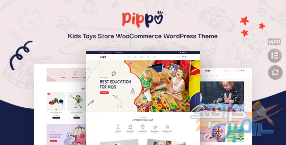 دانلود پوسته وردپرس Pippo v1.1.4 برای فروشگاه آنلاین اسباب بازی کودکان