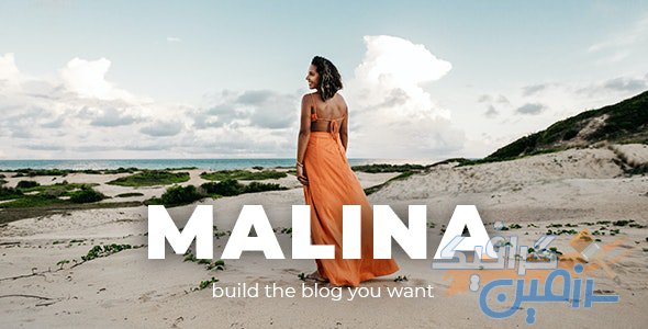 دانلود قالب وردپرس Malina – پوسته وبلاگ شخصی و واکنش گرا وردپرس