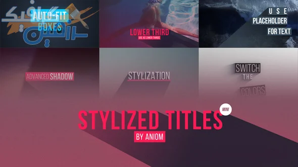 دانلود  پروژه افتر افکت Stylized Titles