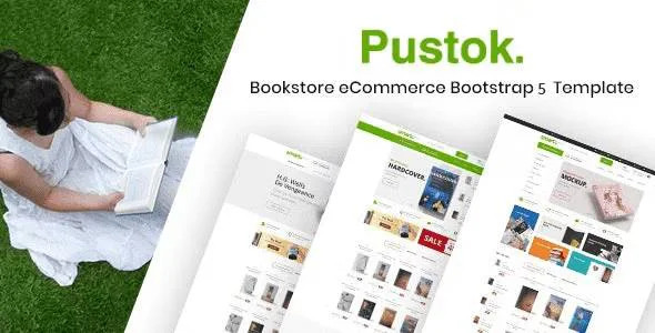 دانلود قالب سایت Pustok – قالب فروشگاه کتاب آنلاین و حرفه ای