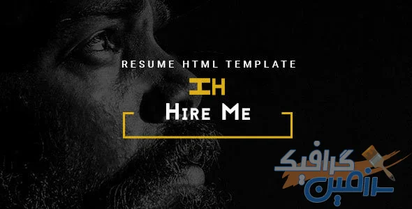 دانلود قالب سایت Hire Me – قالب رزومه کاری و سایت شخصی HTML