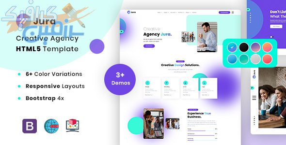 دانلود قالب سایت Jura – قالب کسب و کار چند منظوره HTML5