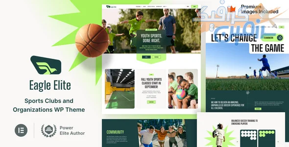دانلود قالب وردپرس EagleElite v4.0: پوسته باشگاه ورزشی