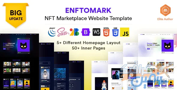 دانلود قالب سایت Enftomark – قالب مارکت و فروشگاه چند منظوره HTML