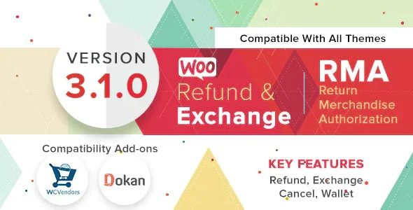 دانلود افزونه WooCommerce Refund And Exchange With RMA