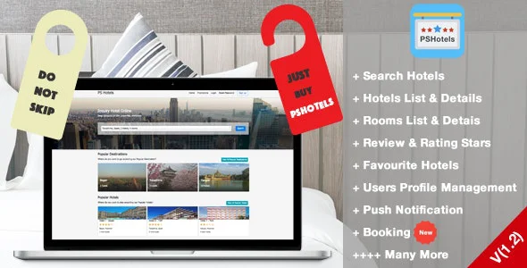 دانلود اسکریپت PSHotels Website – اسکریپت مدیریت هتل پیشرفته و جامع