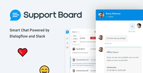 دانلود افزونه وردپرس Support Board – افزونه پشتیبانی و چت آنلاین وردپرس