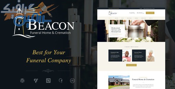 دانلود قالب وردپرس Beacon – پوسته واکنش گرا و خدماتی وردپرس