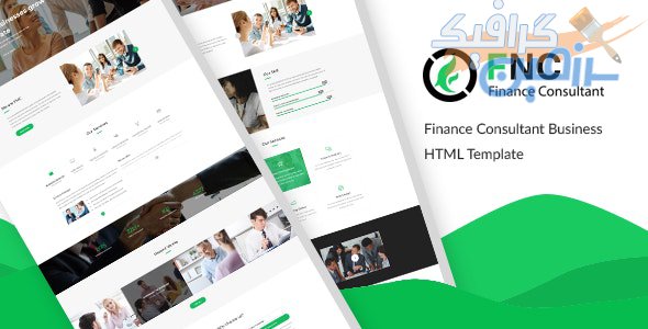 دانلود قالب سایت FNC – قالب حسابداری و امور مالی حرفه ای HTML