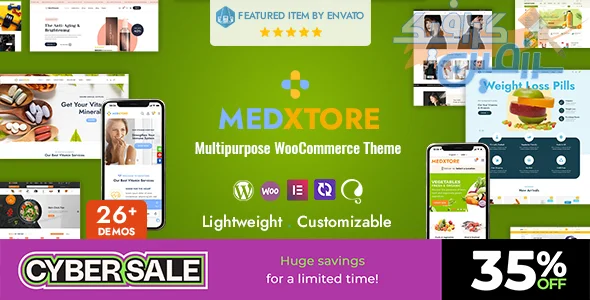 دانلود MedXtore v3.3.3: تم وردپرس چندمنظوره و واکنش‌گرا برای فروشگاه‌های آنلاین