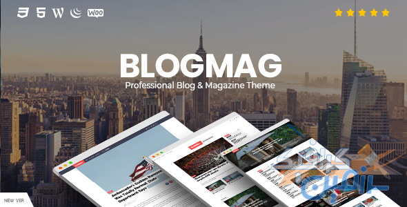 دانلود قالب وردپرس BlogMag – پوسته وبلاگ و مجله آنلاین راست چین وردپرس