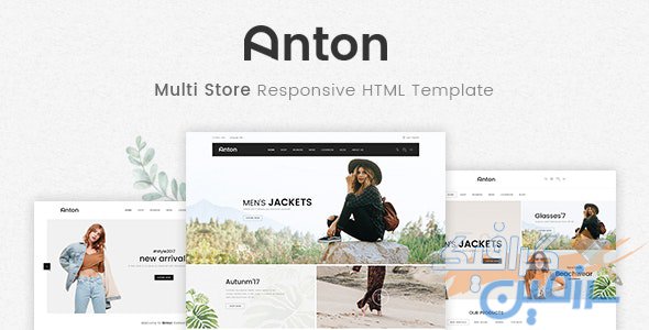 دانلود قالب سایت Anton – قالب HTML چند منظوره فروشگاهی