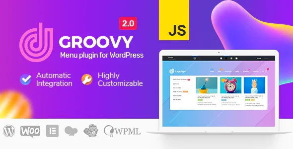 دانلود افزونه وردپرس Groovy Menu – افزونه مگامنو پیشرفته وردپرس