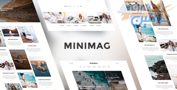 دانلود قالب سایت MINIMAG – قالب HTML مجله و وبلاگ حرفه ای